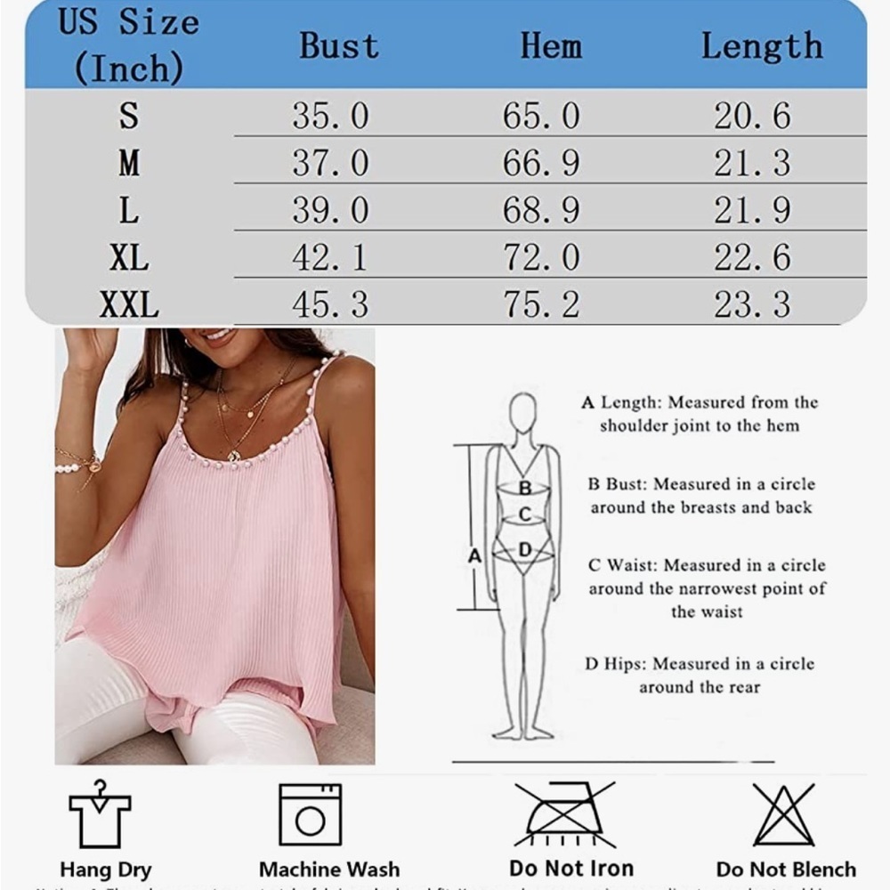 Pearl Trim Tank Top - Picture 6 of 6
